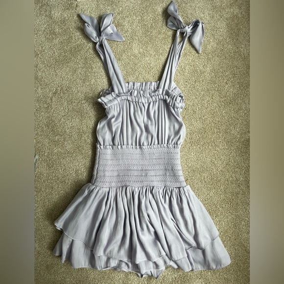 Chelsea & Violet Light Purple Romper - Picture 2 of 4